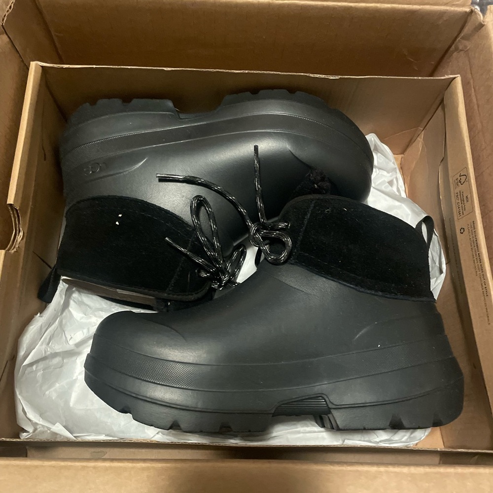 UGG Black Tasman X Lace Boots